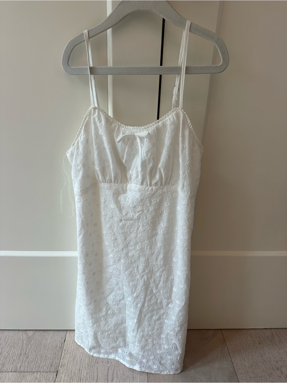 RSQ White Eyelet Girls Tween Dress size 12 (large)
